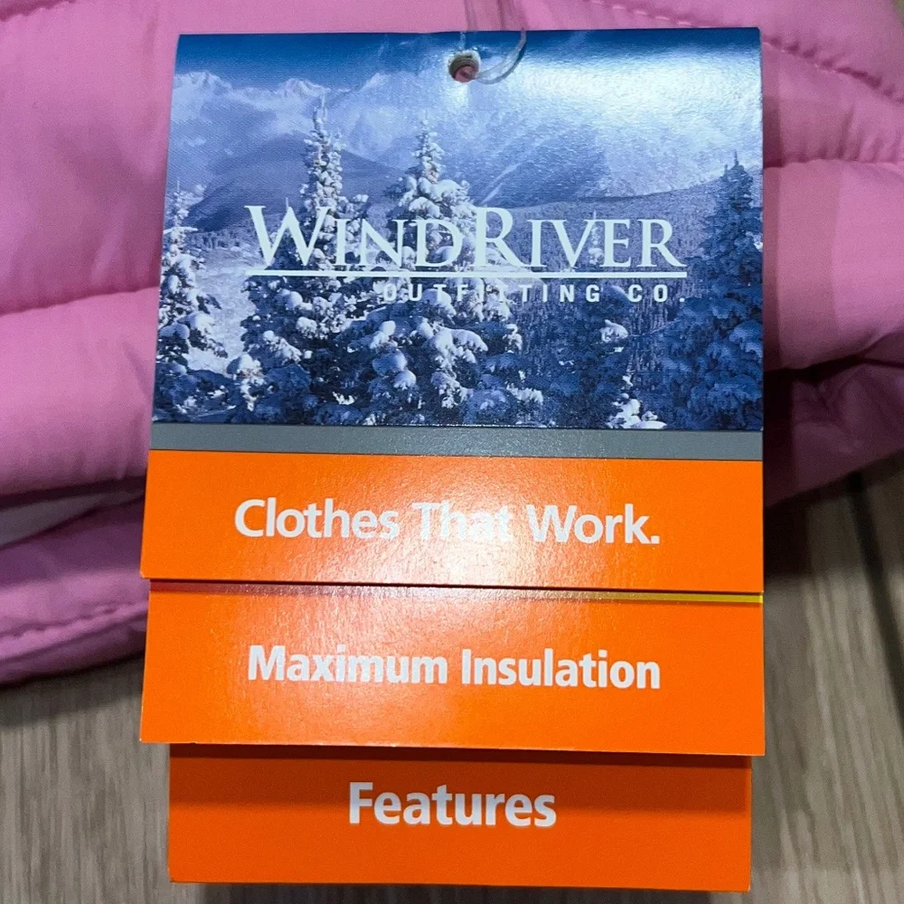 NWT Pink Women's WindRiver T-Max Thermal Insulation Vest - Picture 5 of 10